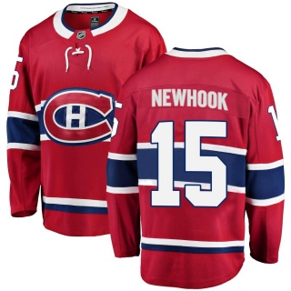 Men's Alex Newhook Montreal Canadiens Fanatics Branded Home Jersey - Breakaway Red