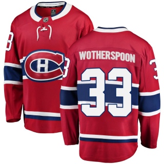 Men's Tyler Wotherspoon Montreal Canadiens Fanatics Branded Home Jersey - Breakaway Red