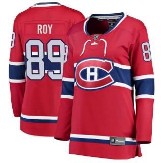 Women's Joshua Roy Montreal Canadiens Fanatics Branded Home Jersey - Breakaway Red