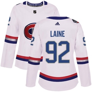 Women's Patrik Laine Montreal Canadiens Adidas 100 Classic Jersey - Authentic White