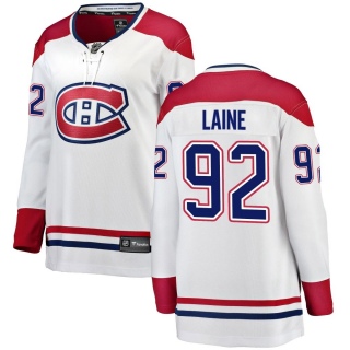 Women's Patrik Laine Montreal Canadiens Fanatics Branded Away Jersey - Breakaway White