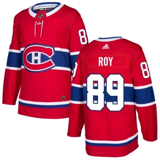 Youth Joshua Roy Montreal Canadiens Adidas Home Jersey - Authentic Red