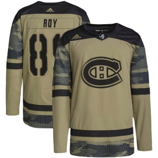 Youth Joshua Roy Montreal Canadiens Adidas Military Appreciation Practice Jersey - Authentic Camo