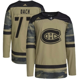 Youth Kirby Dach Montreal Canadiens Adidas Military Appreciation Practice Jersey - Authentic Camo