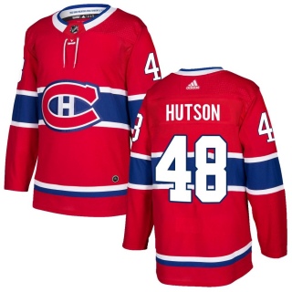 Youth Lane Hutson Montreal Canadiens Adidas Home Jersey - Authentic Red